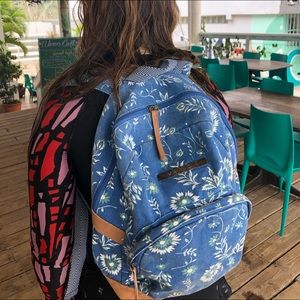 Floral backpack